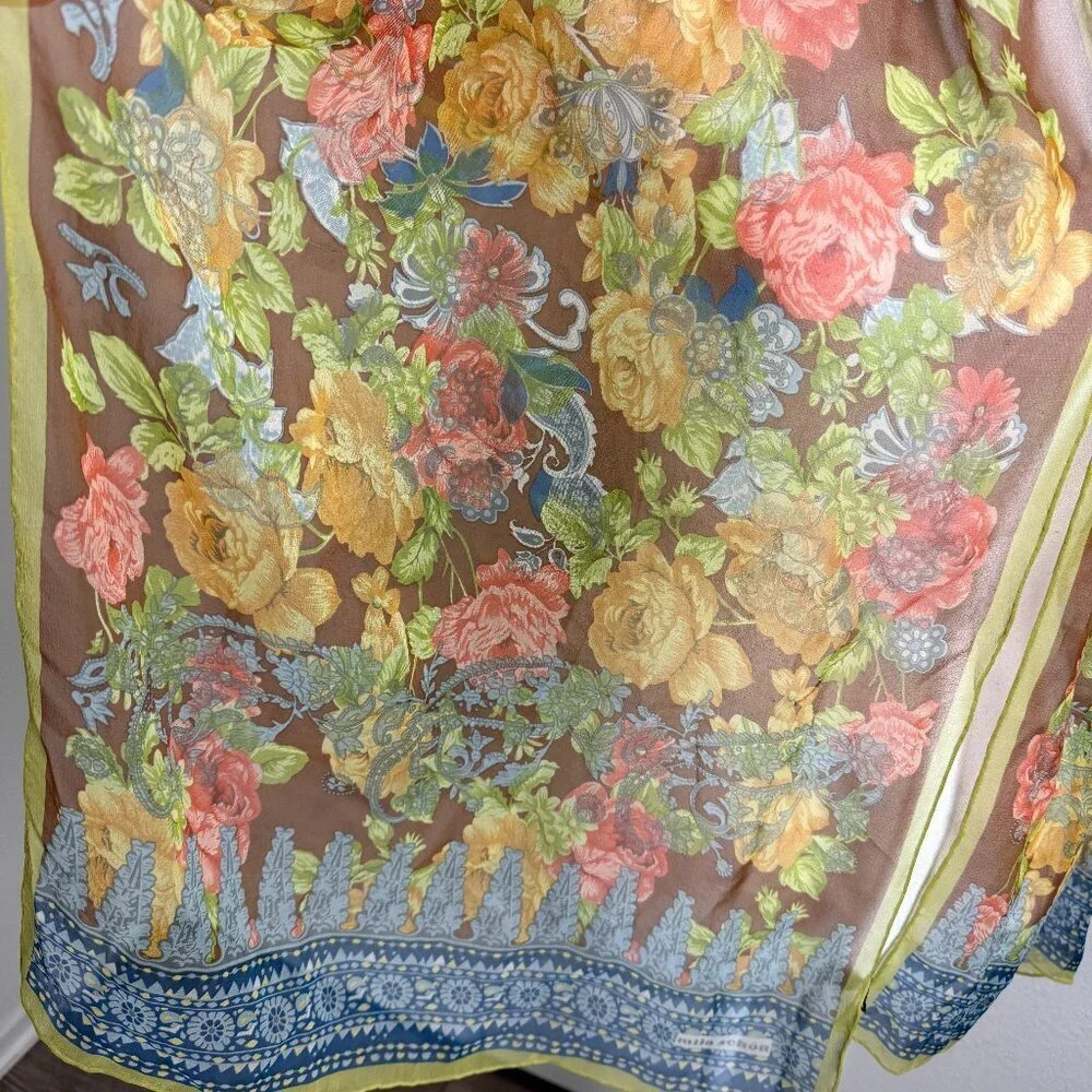 MILA SCHÖN  Floral Scarf 64